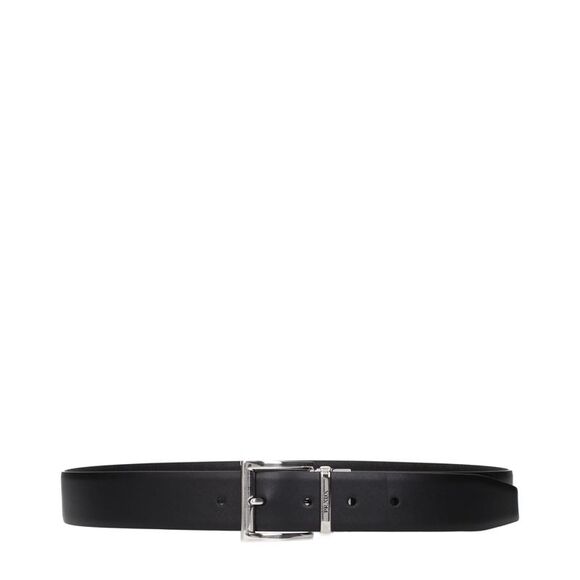 Prada Other - Prada Black Leather Regular Men's Belt